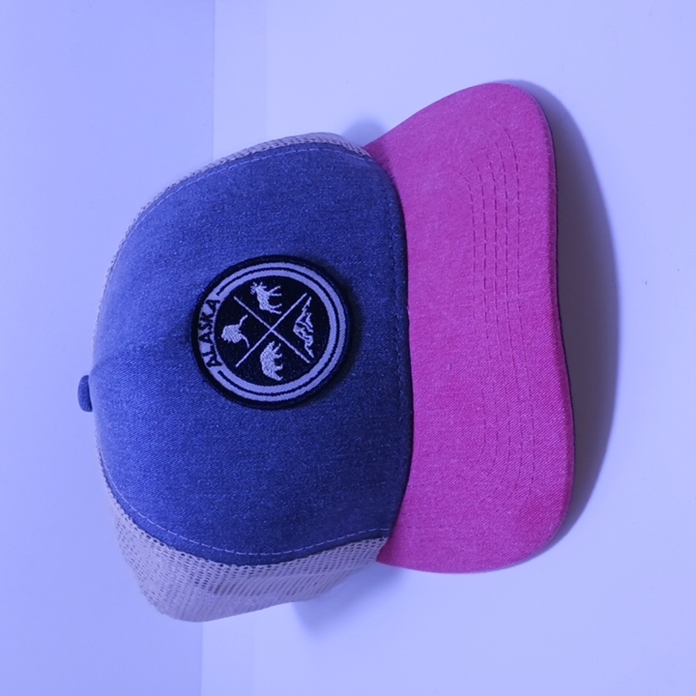 Alaska the Last Frontier trucker hat